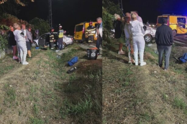 accident grav in gorj 9 victime dupa impactul violent intre un autoturism si o dubita 68ac1196094f1