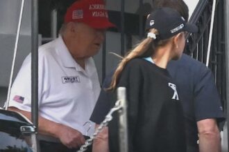 donald trump spotted heading to golf course amid false online death rumors 68b3107eaa4a3