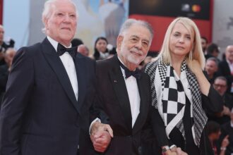 francis ford coppola at first red carpet since heart procedure gets round of applause from photographers 68af460c938d0