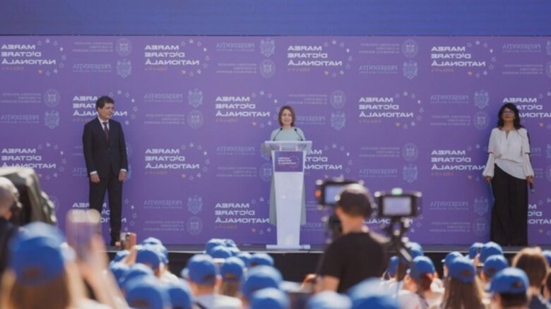 maia sandu la marea dictare nationala din chisinau limba romana punte intre cele doua maluri ale prutului 68b413e608210