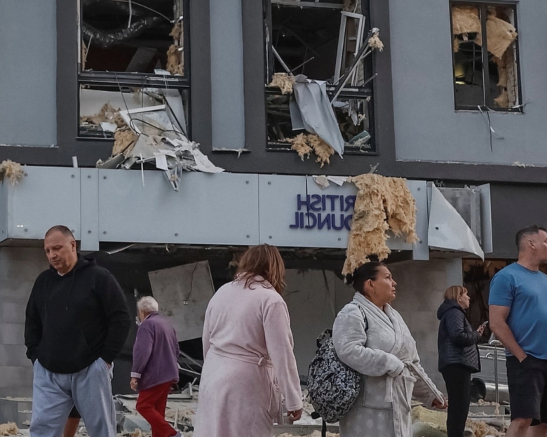 uk summons russian ambassador over british council missile damage in kyiv 68b04d4a5c7ff