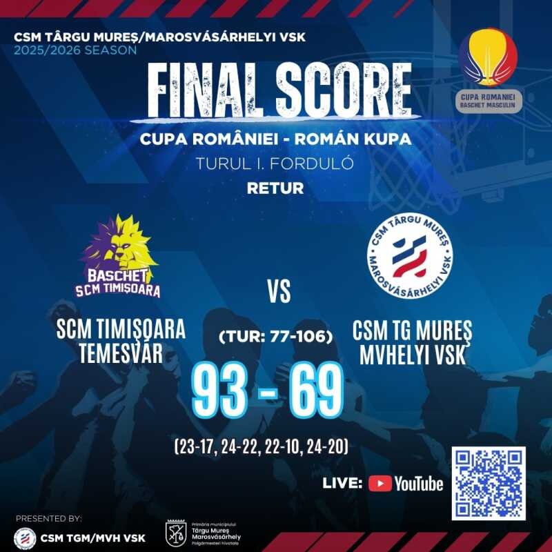 baschet masculin csm targu mures calificata in turul al doilea al cupei romaniei 68d84cd50dbd1