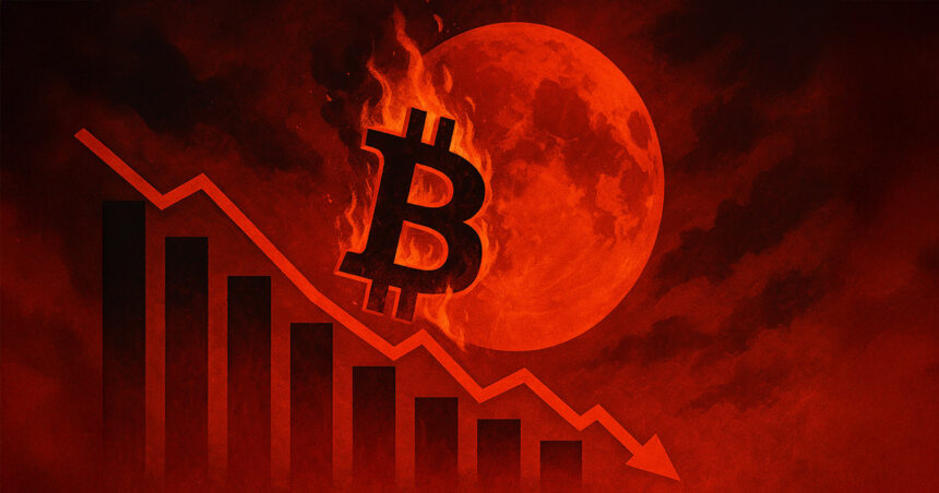 bitcoin risks a 105k retest after losing key support following fed rate cut 68d1af0e537f3