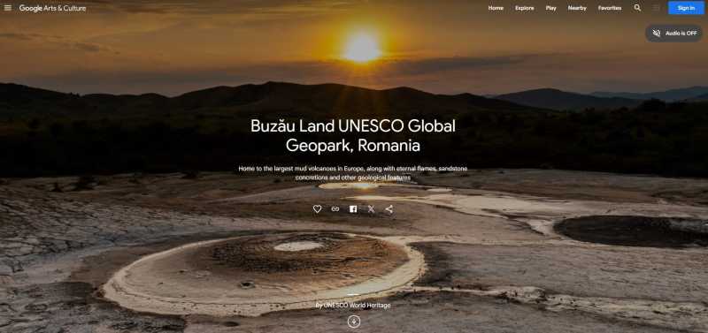 geoparcul unesco tinutul buzaului prima regiune din romania inclusa pe platforma google arts 68da3b5f6c1ef