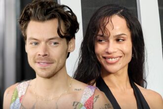 harry styles and zoe kravitz not exclusive just hooking up 68b8bca89c802