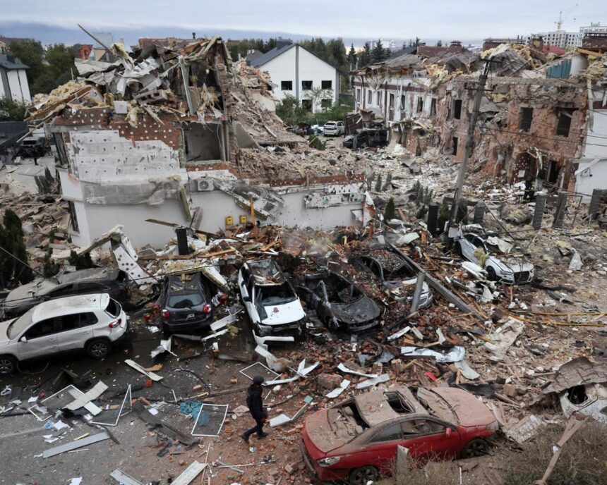 hundreds of russian missiles and drones hit ukraine in deadly strikes as poland scrambles jets 68d8e8d22d3de