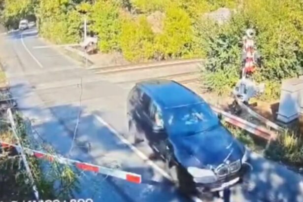 inconstienta la trecerea de cale ferata din pasarea cinci persoane au ajuns la spital din cauza unui sofer grabit 68c04ce432b2e