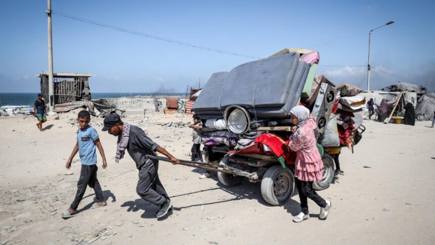 israelul anunta o ofensiva devastatoare populatia din gaza este somata sa paraseasca imediat zona 68cd4dafcc4b3