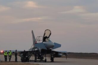 Avioanele F-16 și Eurofighter Typhoon sunt în alertă pentru apărarea spațiului aerian după atacurile Rusiei 19 mapn avioane f 16 si eurofighter typhoon trimise sa monitorizeze spatiul aerian dupa atacurile rusesti 68b69efa88066