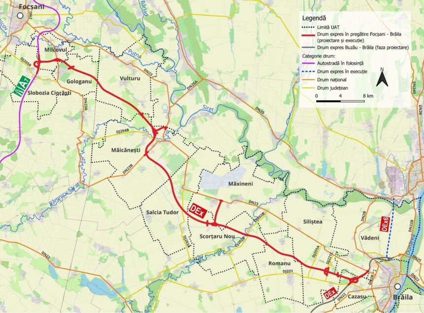 ministerul transporturilor a atribuit contractul pentru drumul expres focsani braila valoarea ofertei 429 miliarde lei 68da67b42fca6