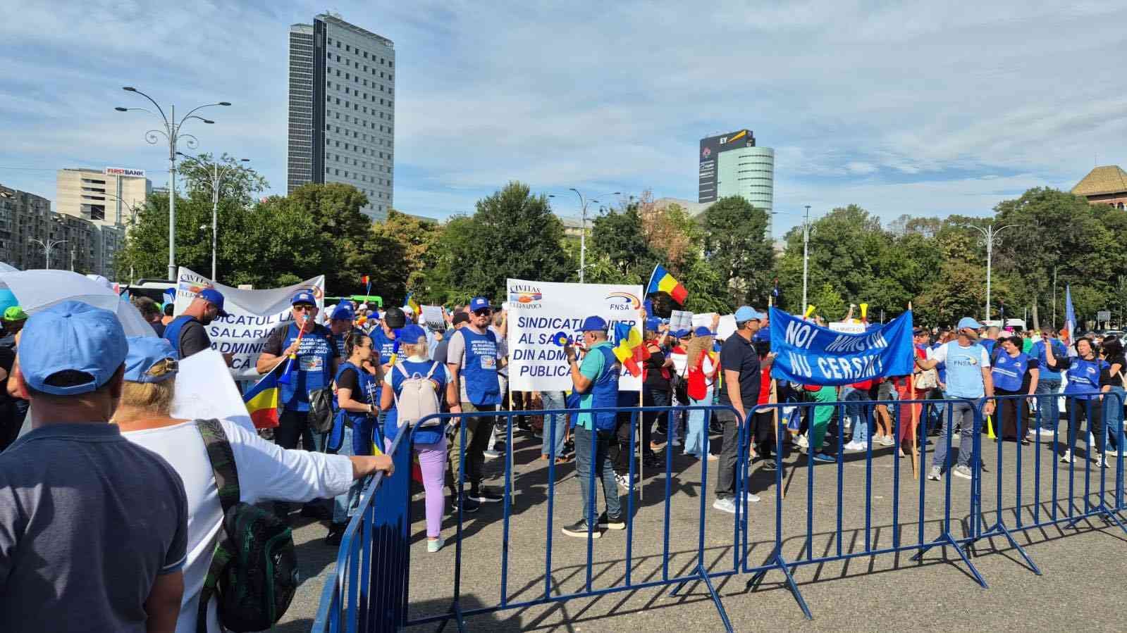 Scandal în Sindicatul „Sector 1 de Verde” între oamenii lui George Tuță și noua conducere pe tema protestelor împotriva Guvernului 2 protest