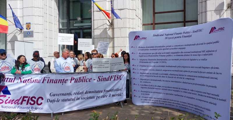 reprezentanti ai sindicatului sindfisc au intrat la discutii cu ministrul finantelor 68d7c8746371a