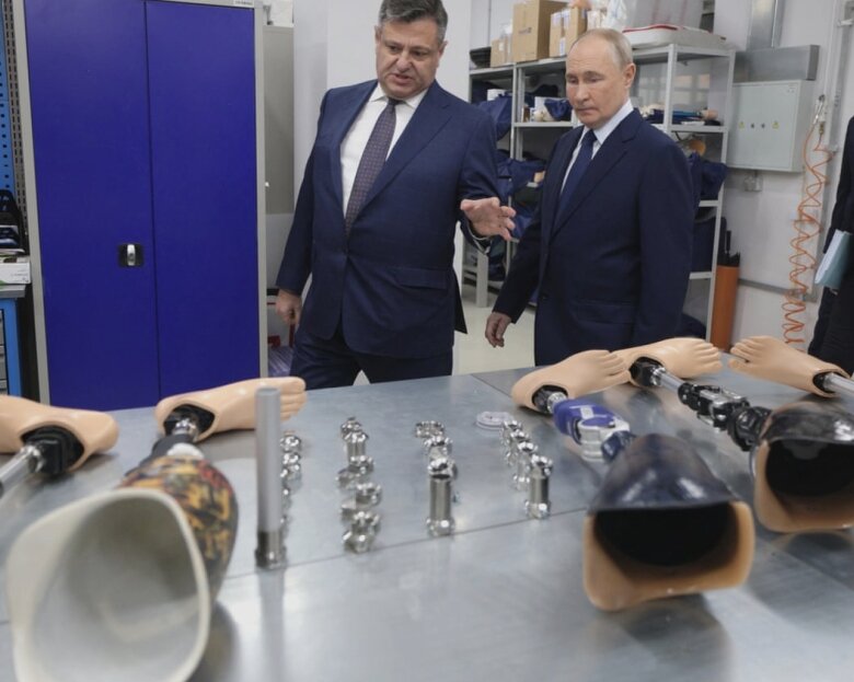 russia is leader in prosthetic limbs thanks to ukraine war says kremlin official 68ba5c6d8ec67