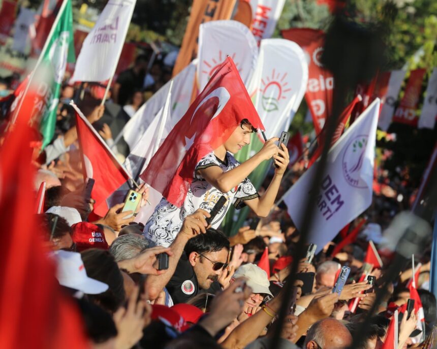 tens of thousands protest in ankara against legal crackdown on turkish opposition 68c6fda61b9b3