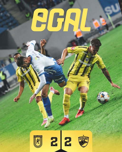 video fotbal universitatea craiova egalata in extremis de dinamo 2 2 in superliga 68d6f42607386
