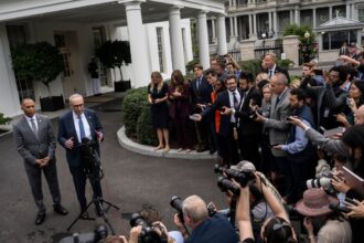 a righteous fight democrats hold fast on healthcare but also use shutdown to pummel trump 68dd609229250