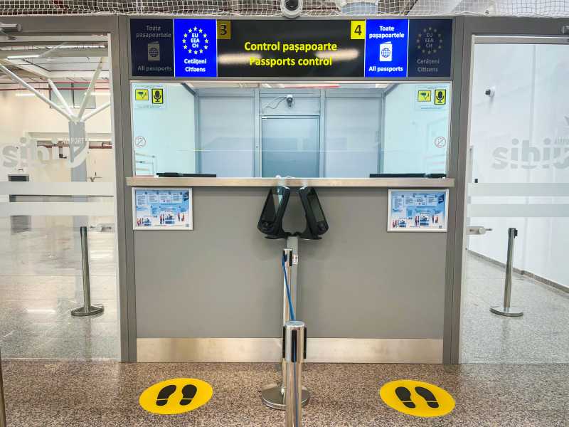 aeroportul sibiu primul din romania unde nu se mai pune stampila pe pasaport controlul la frontiera electronic 68e7b8bed5e3e