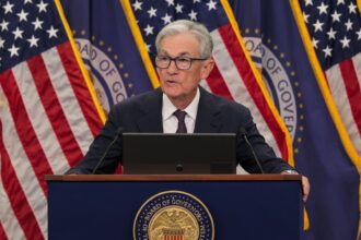 around half of fed officials saw another two interest rate cuts by the end of 2025 68e6a989c38f5