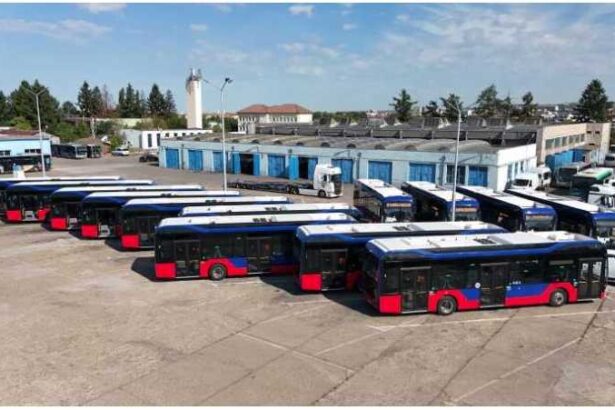 bihor premiera in transportul public oradean 20 de autobuze electrice au intrat in trafic 68e62dd458986