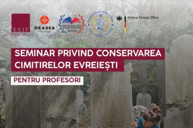 bihor profesori din sase judete invitati la seminarul conservarea cimitirelor evreiesti de la oradea 68f5ef7de5f1e