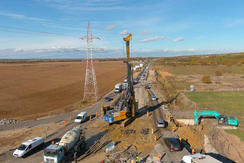 bihor se lucreaza la pasajul de la iesirea din oradea spre satu mare termenul de finalizare 30 iunie 2026 68ff8b4165921