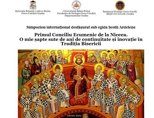 bihor simpozion international la 1 700 de ani de la primul conciliu ecumenic de la niceea 68ee5ad7c6e79
