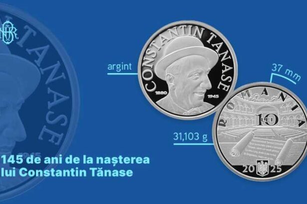 bnr lanseaza o moneda de argint care marcheaza 145 de ani de la nasterea lui constantin tanase 68ec8d23d969e