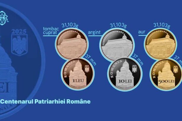 bnr lanseaza trei monede cu tema centenarul patriarhiei romane 68e3516a74d04
