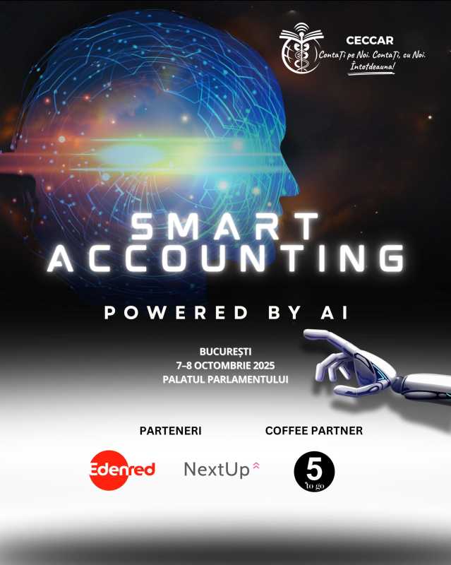 ceccar organizeaza a xxv a editie a congresului profesiei contabile din romania smart accounting powered by ai 68e4a5410b4bd