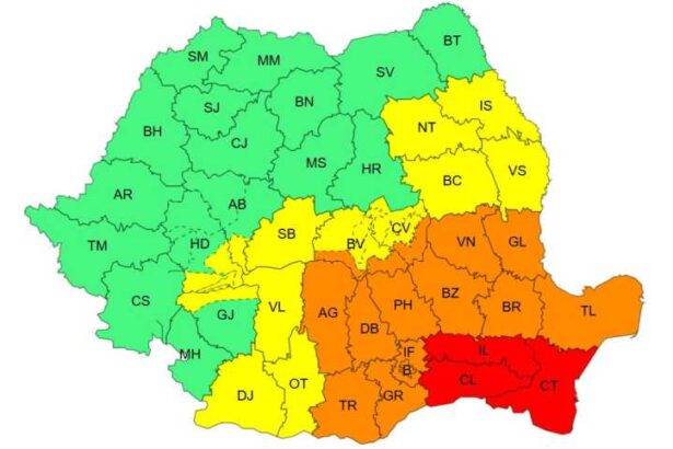 cod rosu de ploi abundente in judetele constanta calarasi si ialomita de marti seara 68e36d818ad69