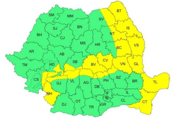 coduri galbene de intensificari ale vantului in 22 de judete sambata 68ea0d4372e6f