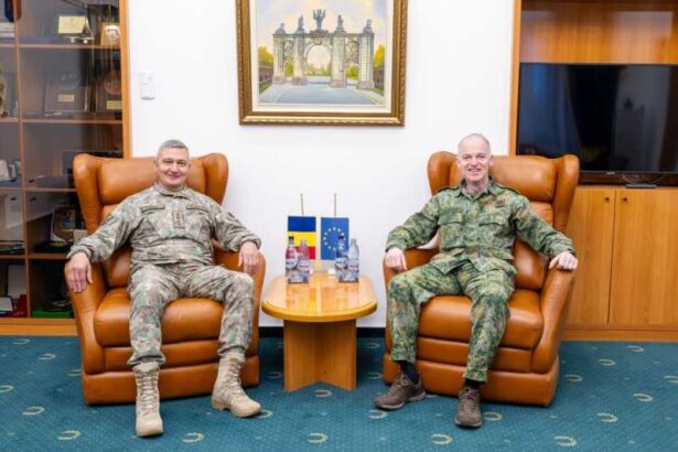 directorul general al statului major militar al ue la bucuresti contributia romaniei la misiuni discutata cu generalul vlad 6900ace0511b6