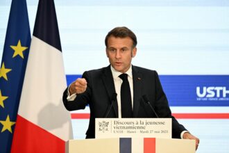 emmanuel macron spune ca dronele care incalca spatiul aerian european pot fi distruse 68de519ad9134