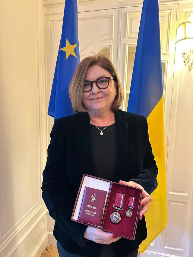 europarlamentarul adina valean a primit ordinul de merit al ucrainei foto 68f0a0218878a