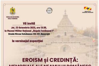 expozitia eroism si credinta memoriale ale neamului romanesc de joi la muzeul militar national 68f99c7928b62