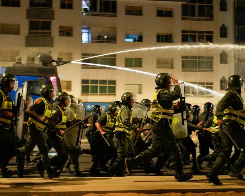 first deaths in moroccos youth led anti government protests as police open fire 68de7b464f5bc
