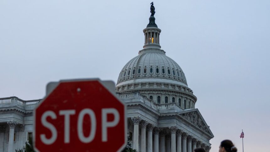 first thing us government shuts down after democrats refuse to back republican funding plan 68dd10e3a9d40