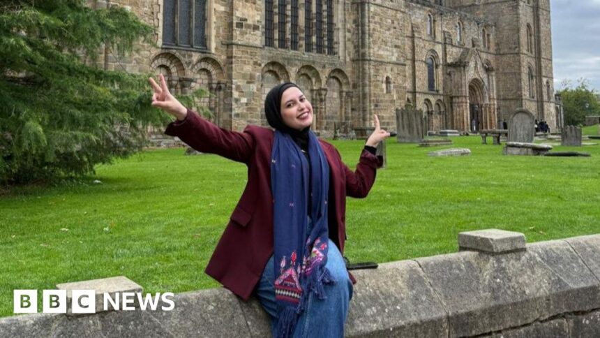 half my mind is still in gaza evacuated teacher begins studies in uk 68e6effc4d75b