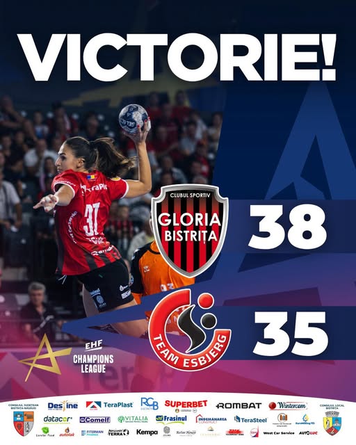 handbal feminin victorie remarcabila reusita de gloria bistrita in liga campionilor 38 35 cu esbjerg 68fd0a2b35a4d