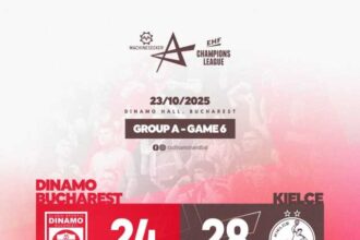 handbal masculin cs dinamo bucuresti la a sasea infrangere consecutiva in liga campionilor 68faa20c07006