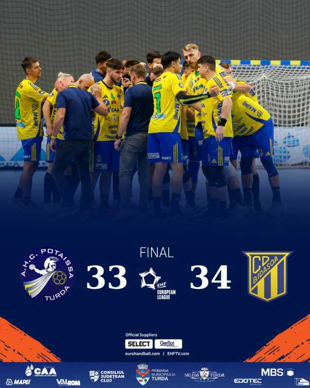 handbal masculin potaissa turda a debutat cu stangul in ehf european league 68ee98ed54f8d