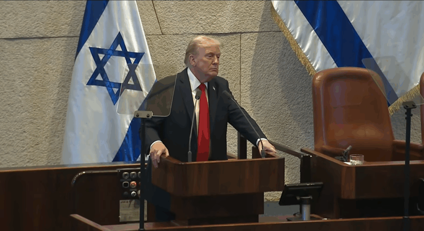 incident in timpul discursului istoric al lui trump din israel a fost nevoie de interventia fortelor de securitate 68ece47c461b3