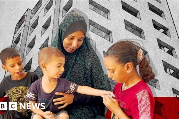 inside one battle scarred gaza building displaced families tell the story of the war 68e6a29d6d410