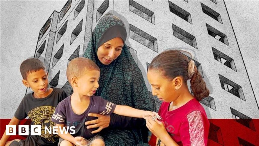 inside one battle scarred gaza building displaced families tell the story of the war 68e6a29d6d410