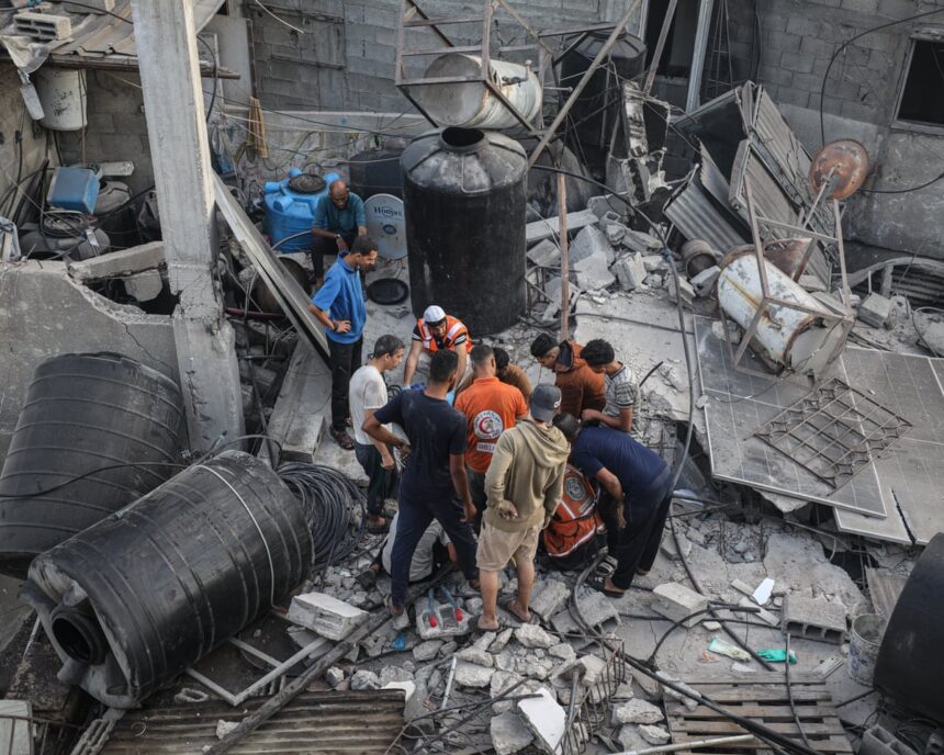 israeli strikes in gaza kill at least 60 overnight as ceasefire looks increasingly fragile 6901cabc4f6e1