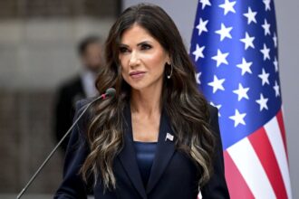 kristi noem warns immigrants away from super bowl well be all over that place 68e15c16621a5