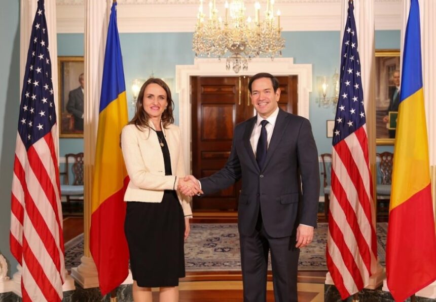 ministrul de externe oana toiu s a intalnit in sua cu secretarul de stat marco rubio 68e729a9db57e