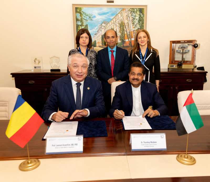 mures acord de cooperare intre umfst si gulf medical university din emiratele arabe unite 68ee599af15ed