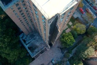 new york city high rise apartment building partially collapses 68dd38ba8bbfd