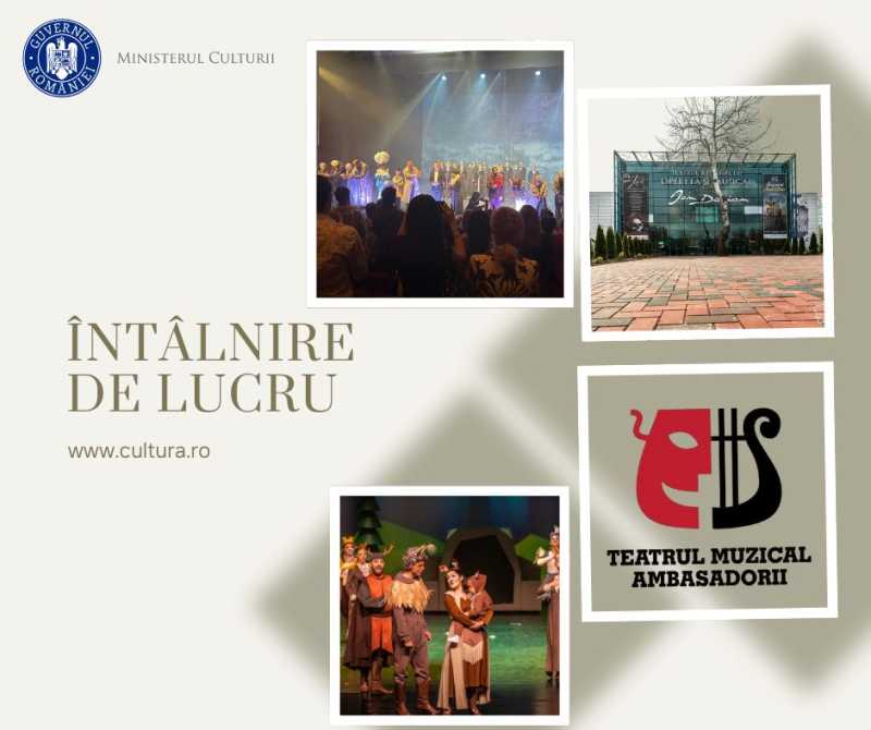 opereta si teatrul ambasadorii dezvoltarea teatrului liric dezbatere luni la ministerul culturii 68fa1fb7aa926